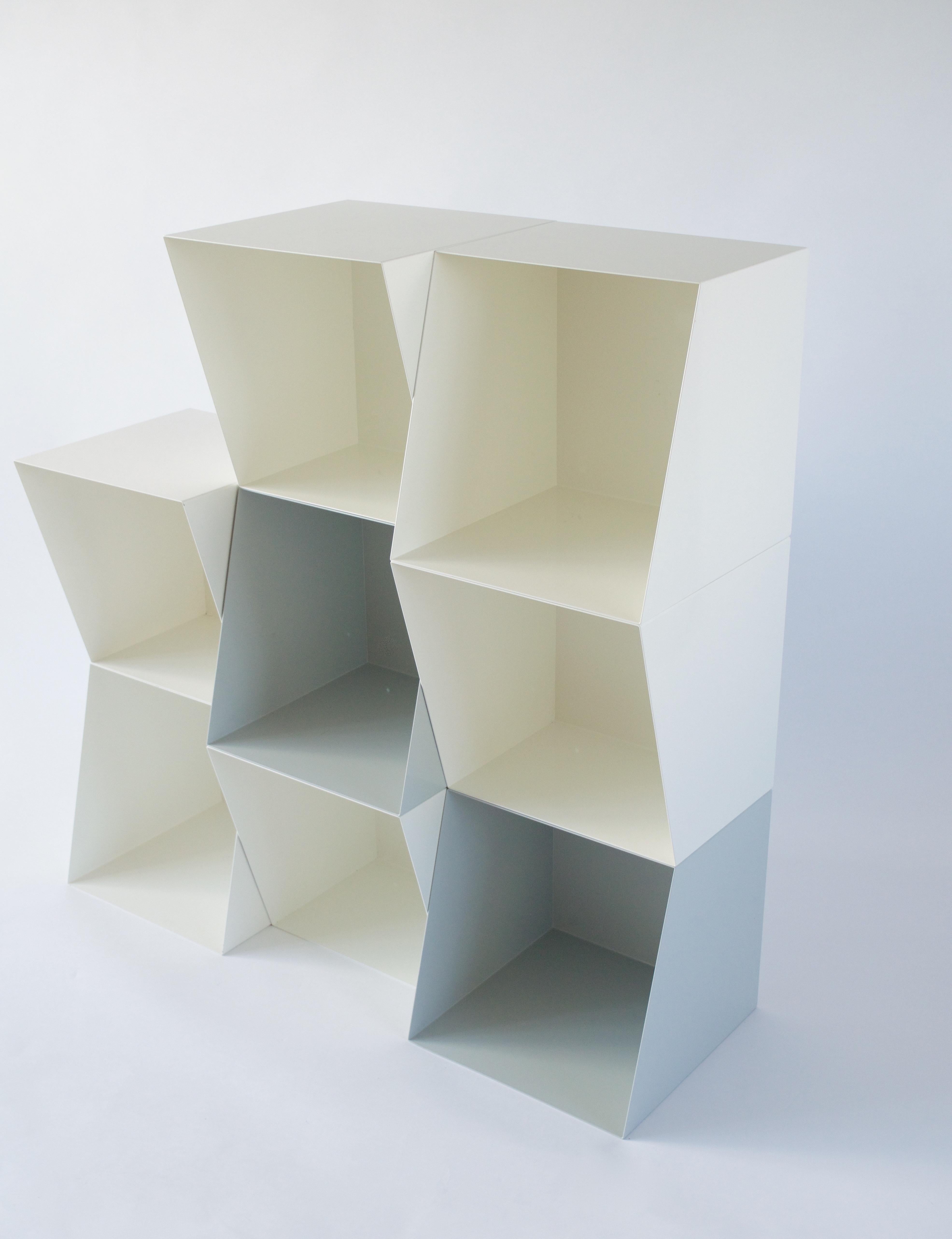 Bibliothèque contemporaine Totem en métal par design by nico Neuf - En vente à HEEMSTEDE, NL