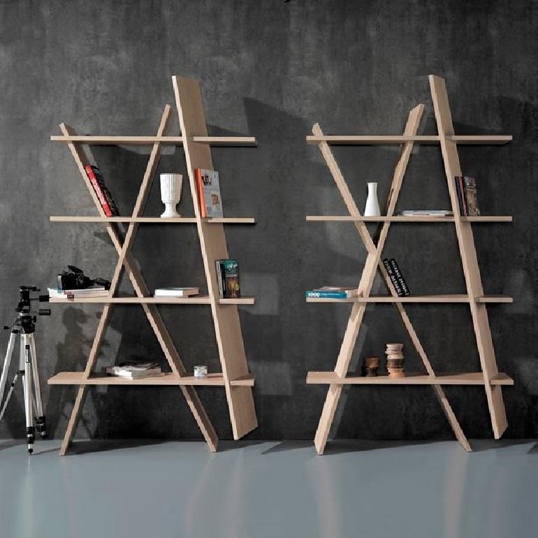 Libreria contemporanea realizzata in Wood in vendita 1