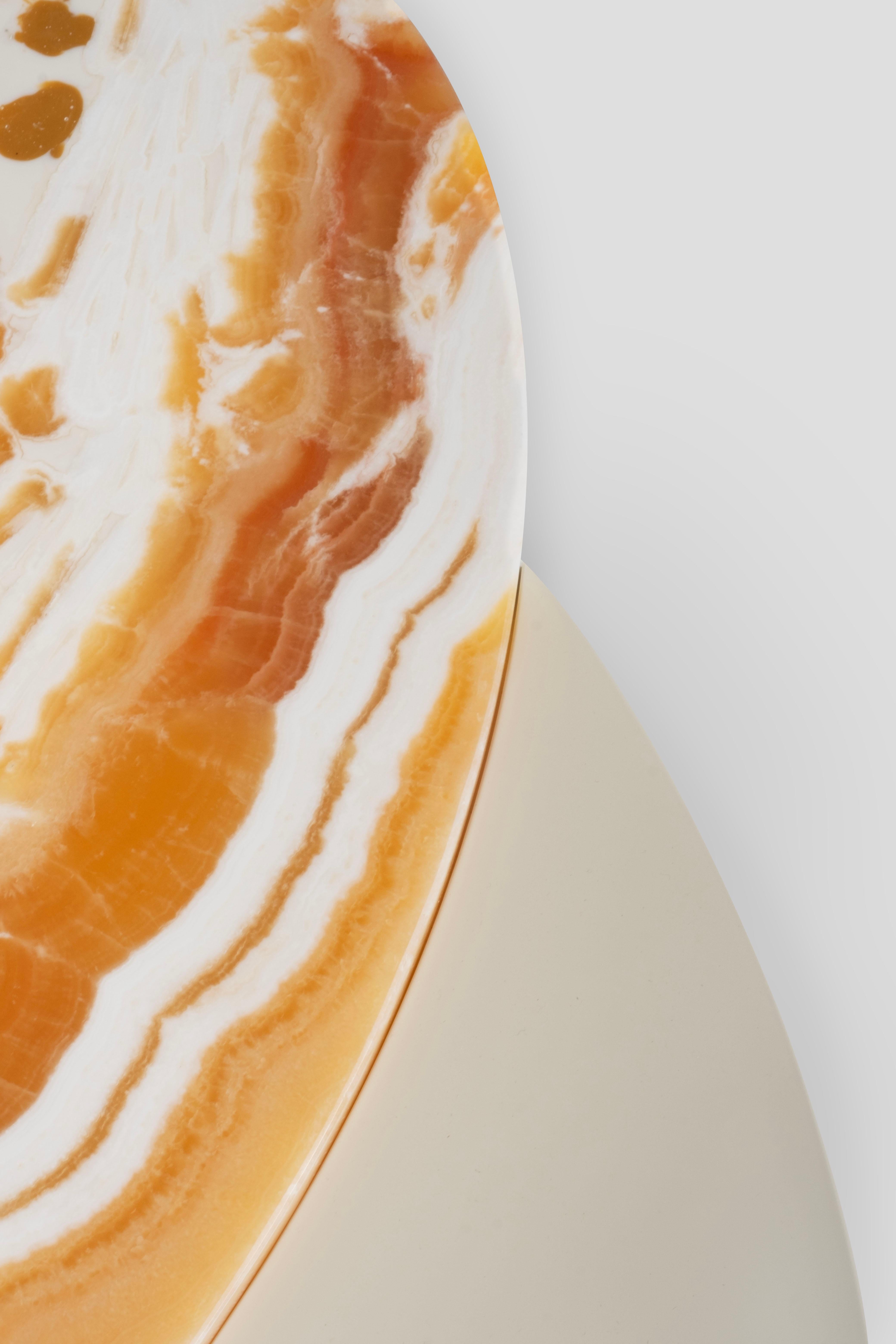 Table basse contemporaine Bordeira, Onyx, fait main au Portugal par Greenapple en vente 9