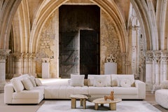 Contemporary Bordeira Nesting Coffee Table, Onyx Brass, Handmade by Greenapple