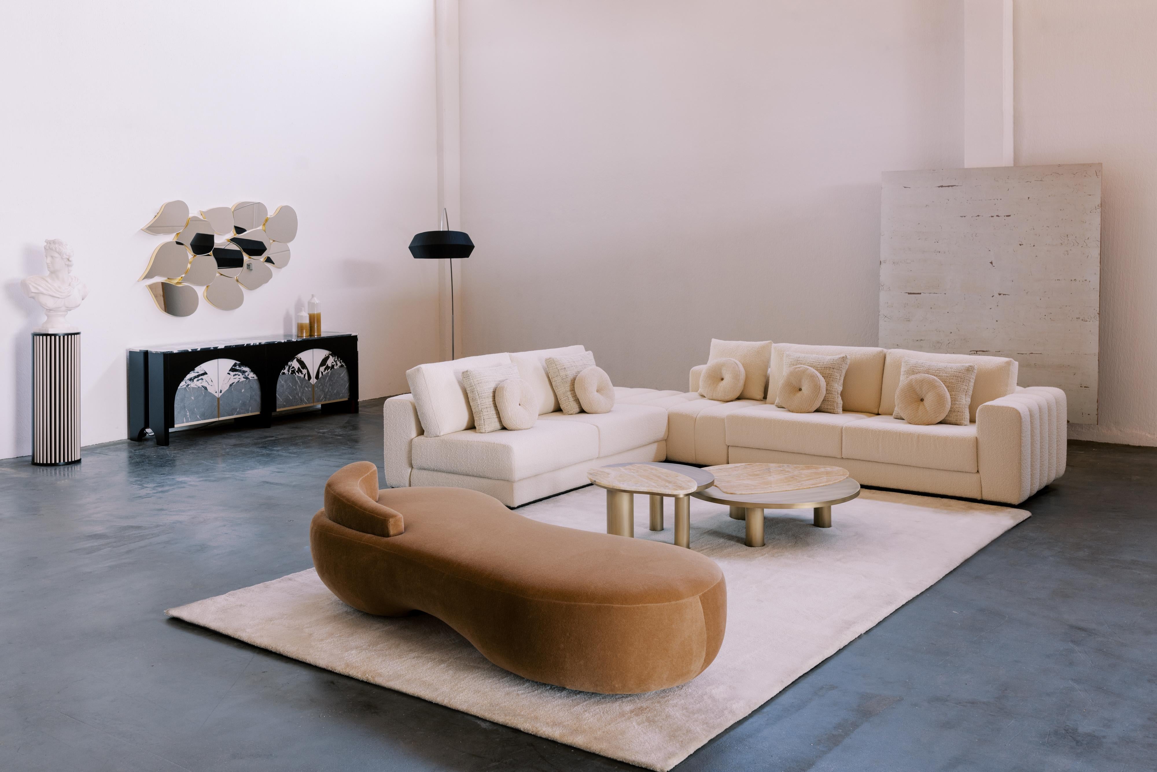 Tavolini Bordeira contemporanei, Onyx Miel, Lacca, Greenapple In condizioni Nuovo in vendita a Lisboa, PT