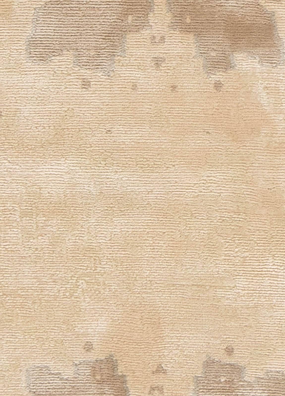 Alfombra contemporánea Botanic de seda beige de Doris Leslie Blau
Tamaño: 101 × 152 cm (3'4