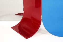Contemporary Bow Screen in Aluminium