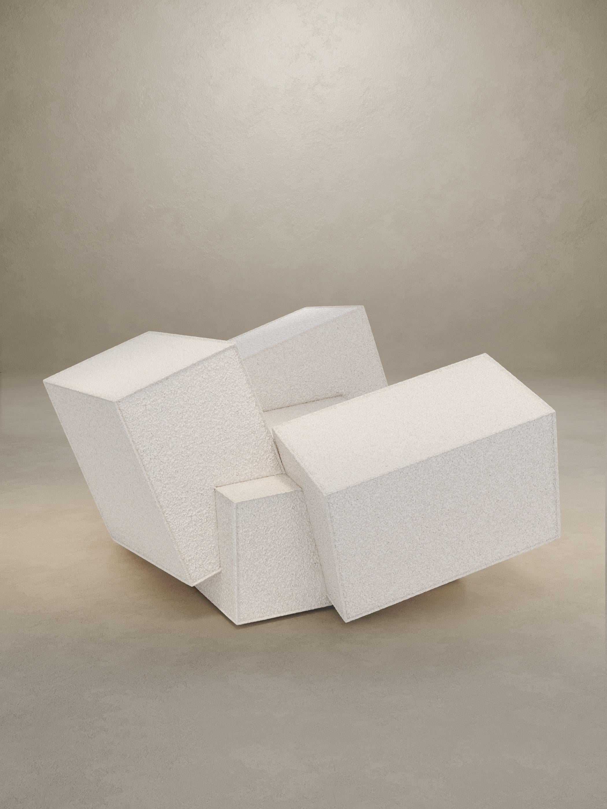 Tissu d'ameublement Contemporary Boxes #1 par Olga Engels pour OWN en vente
