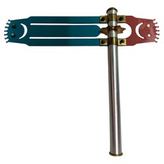 Contemporary Israeli Purim Noisemaker aus Messing und Aluminium
