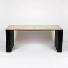 Contemporary Brass and Plywood Table, Showroom Table by Rick Owens