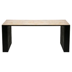 Contemporary Brass and Plywood Table, Showroom Table by Rick Owens