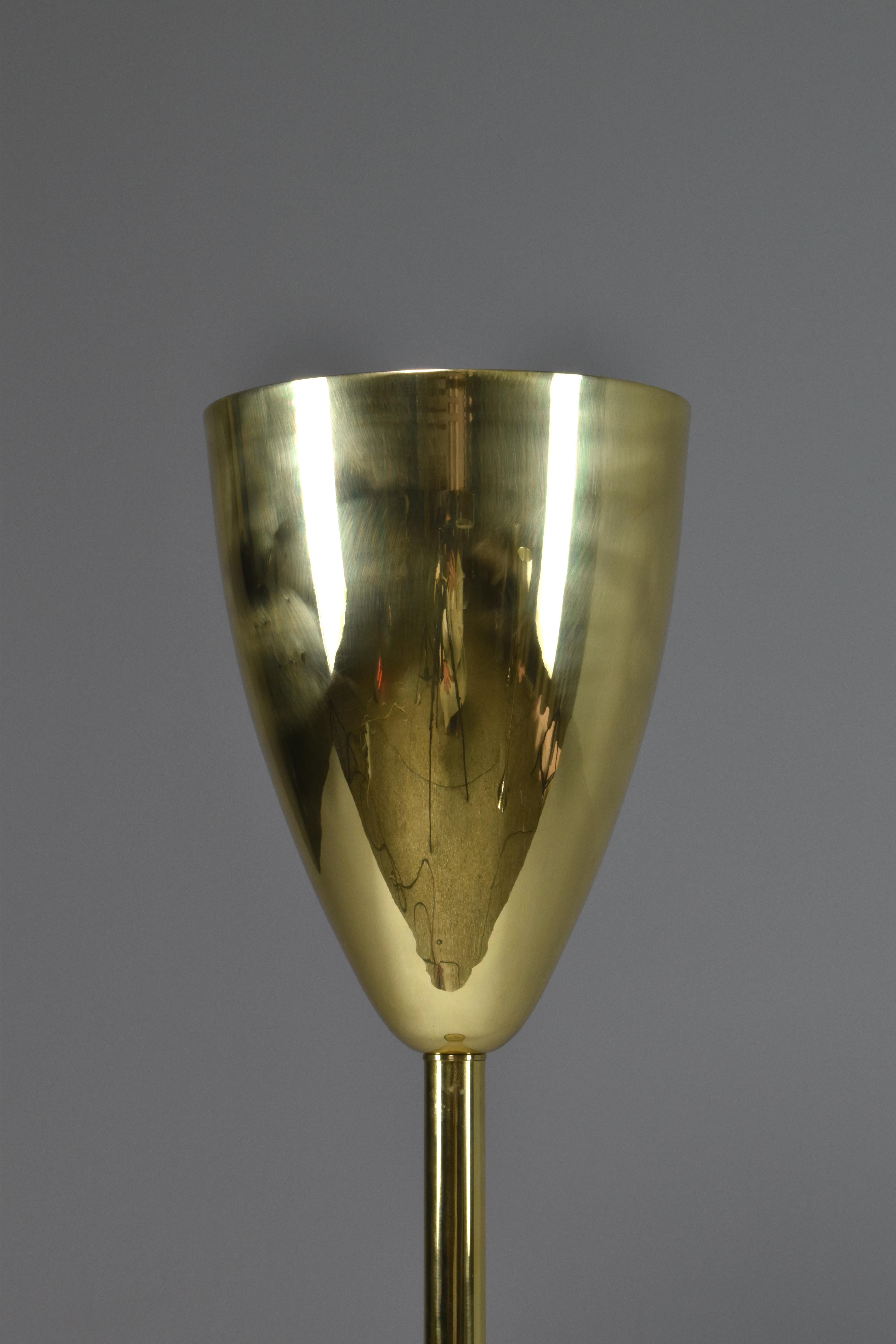 Modern Contemporary Brass Champagne Bucket Stand by Jonathan Amar  For Sale