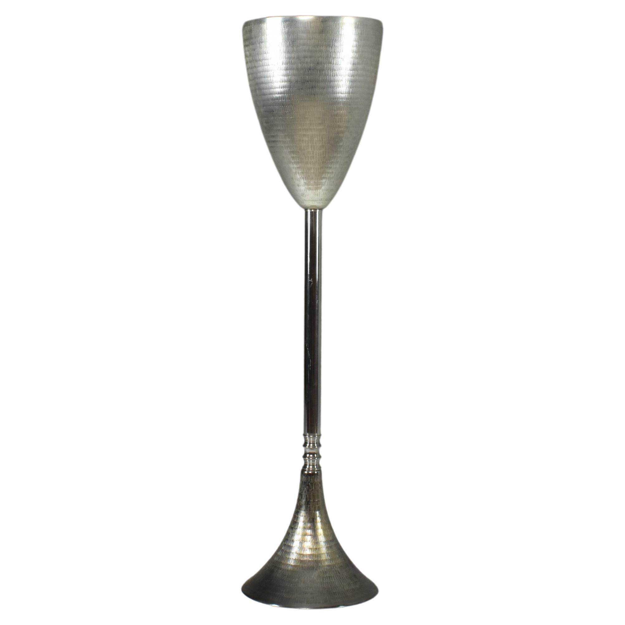 Contemporary Brass Champagne Bucket Stand by Jonathan Amar For Sale