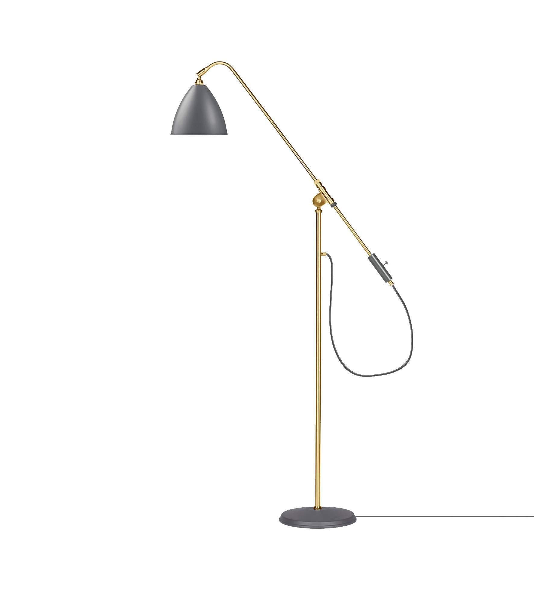 contemporary brass floor lamps