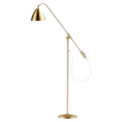 Contemporary Brass Floor Lamp, Robert Dudley Best