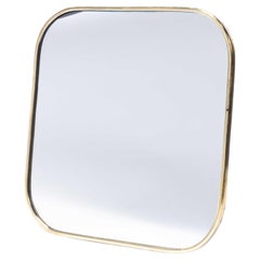 Contemporary Brass Mirror - Medium