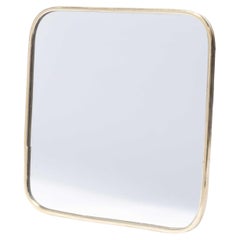 Contemporary Brass Mirror - Small