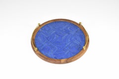 Plateau en laiton Contemporary Modern Mosaic Tray by Jonathan Amar Studio