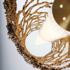 Lámpara colgante contemporánea de latón, Core Wall Light de Johannes Hemann