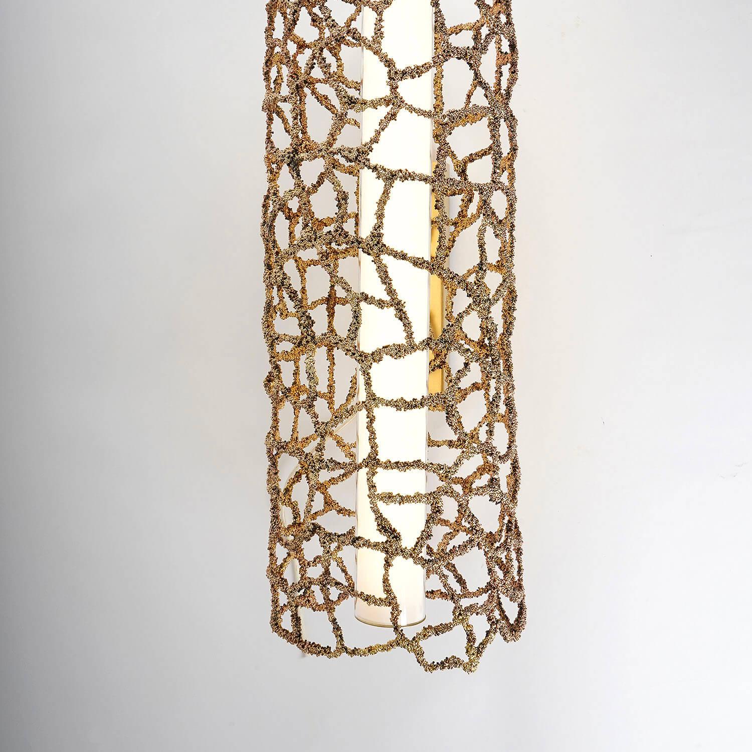 Lampada a sospensione in ottone contemporanea, Core Wall Light di Johannes Hemann In condizioni Nuovo in vendita a Warsaw, PL