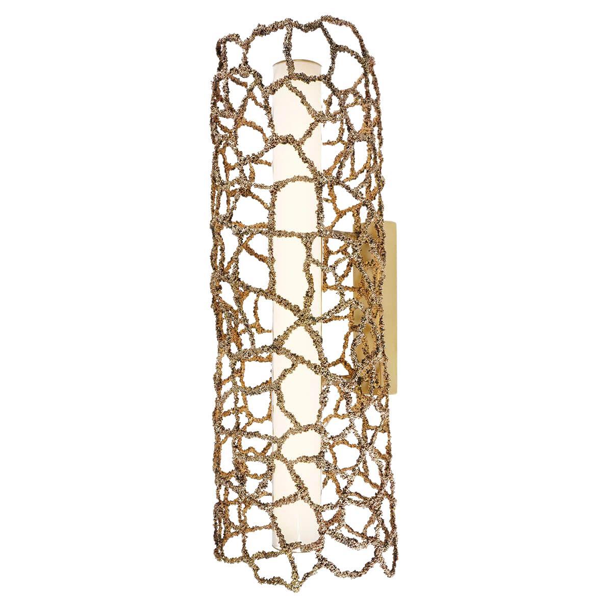 Lampada a sospensione in ottone contemporanea, Core Wall Light di Johannes Hemann in vendita