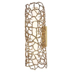 Contemporary Brass Pendant Lamp, Core Wall Light by Johannes Hemann