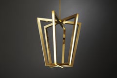 Contemporary Brass Pendant Light, Asterix by Christopher Boots