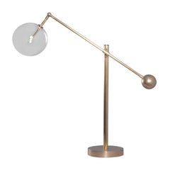 Milan Brass Table Lamp by Schwung