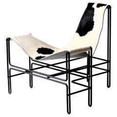 Poltrona brasiliana minimalista ´Bia´ di Samuel Lamas