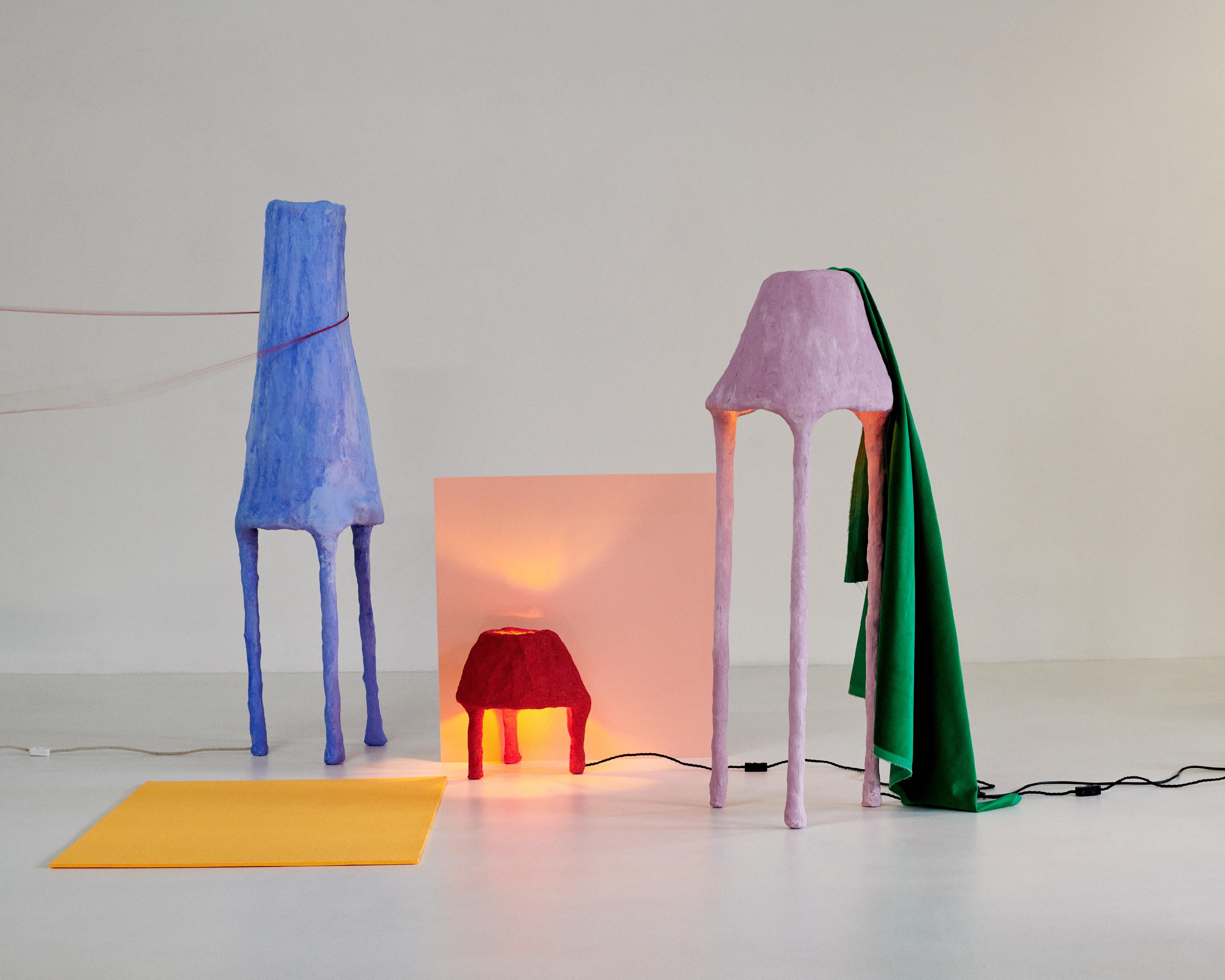 Australien Lampe contemporaine « Bright Things » en aluminium et plâtre en vente