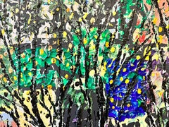 Abstract Woodland Landscape Contemporary British Painting