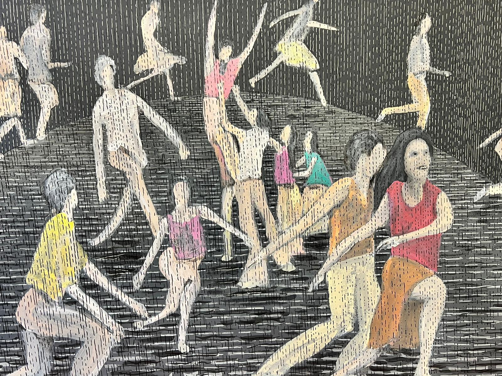 Artista británico contemporáneo, siglo XXI
óleo sobre lienzo , sin enmarcar
tamaño: 24 x 36 pulgadas
Procede de una colección privada de obras de arte, Surrey, Inglaterra 
En general, el cuadro está en muy buen estado
 