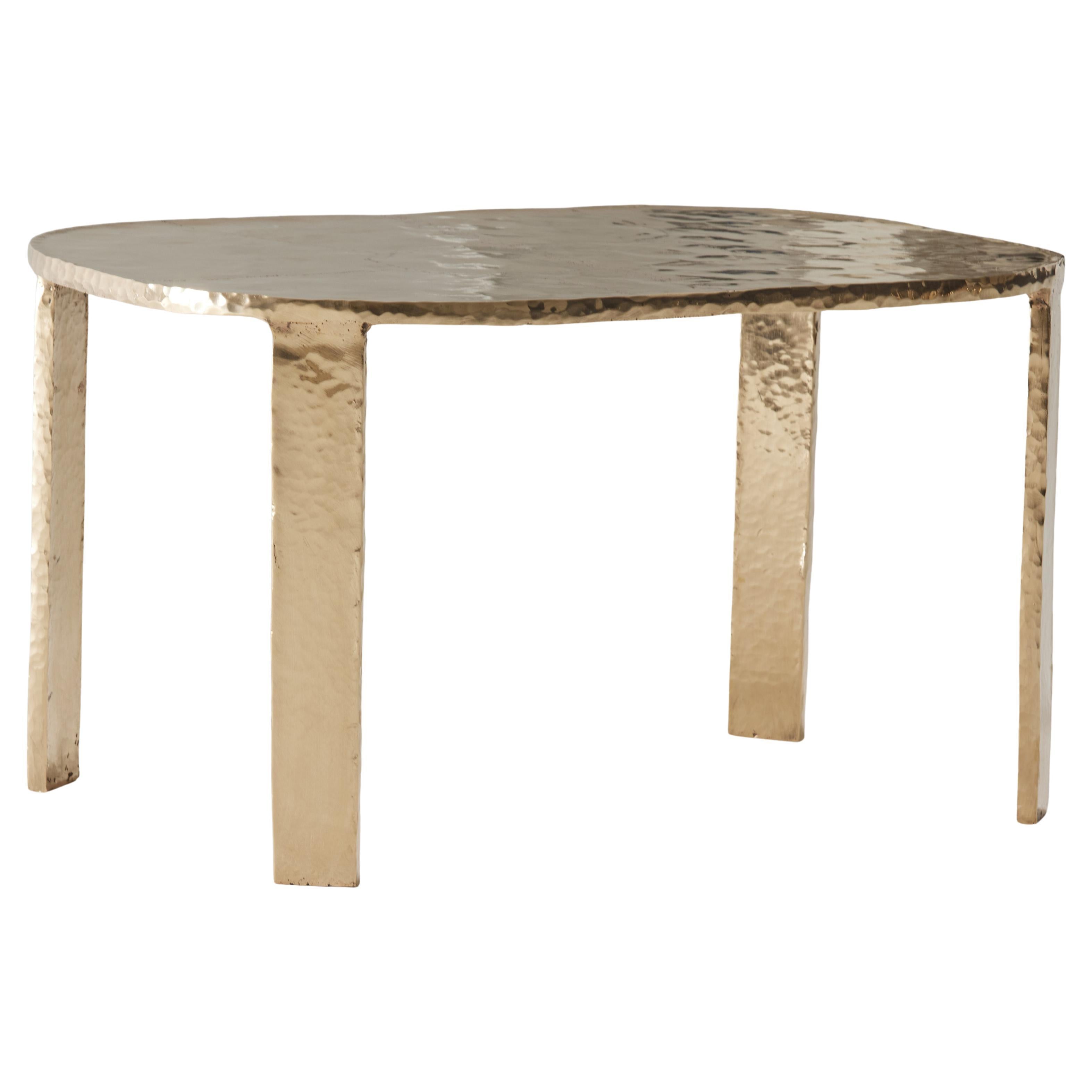 Contemporary Bronze Auréas Side Table by Colo Studio, France