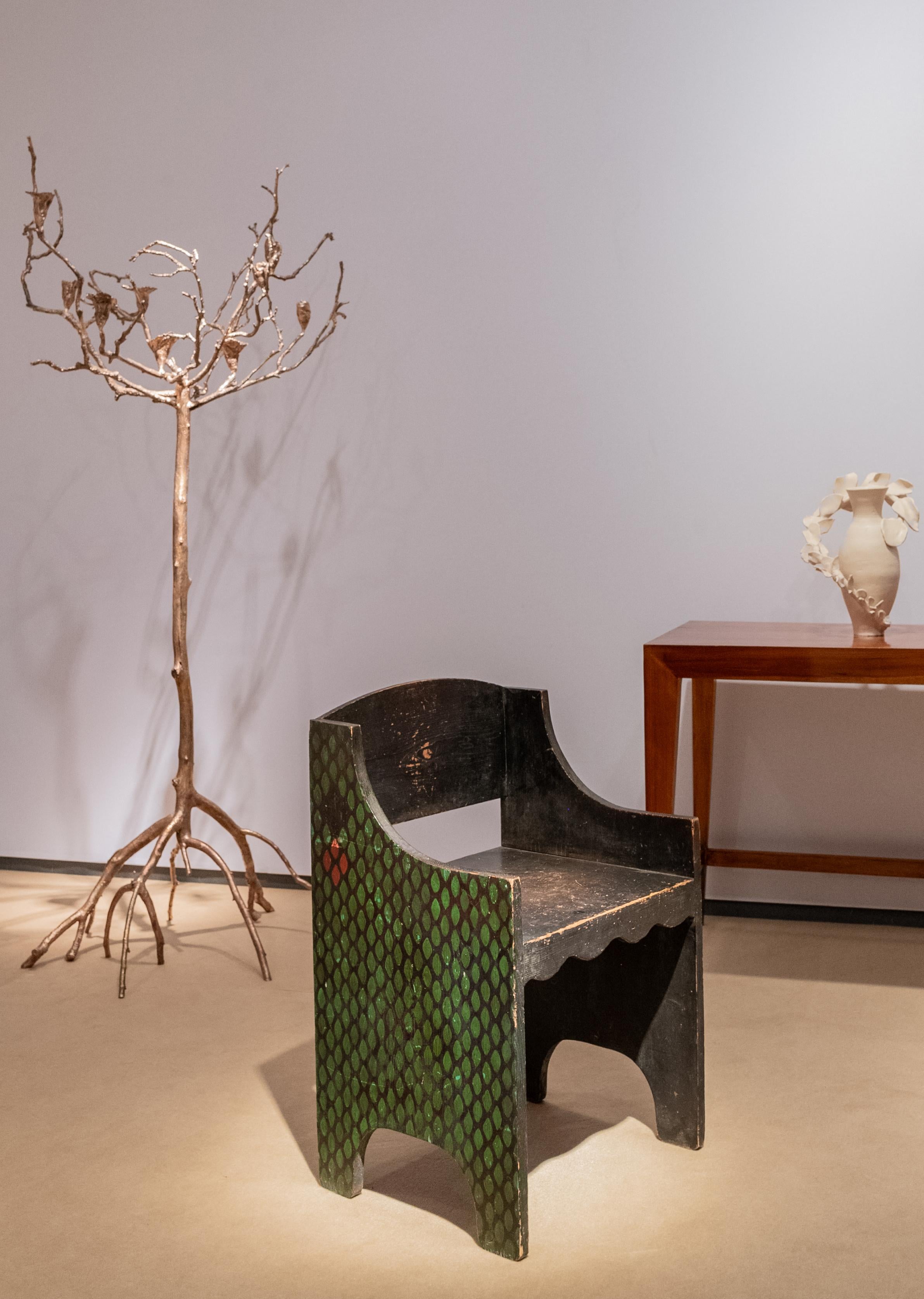 Albero portacandele contemporaneo in bronzo di Clotilde Ancarani, Belgio in vendita 2
