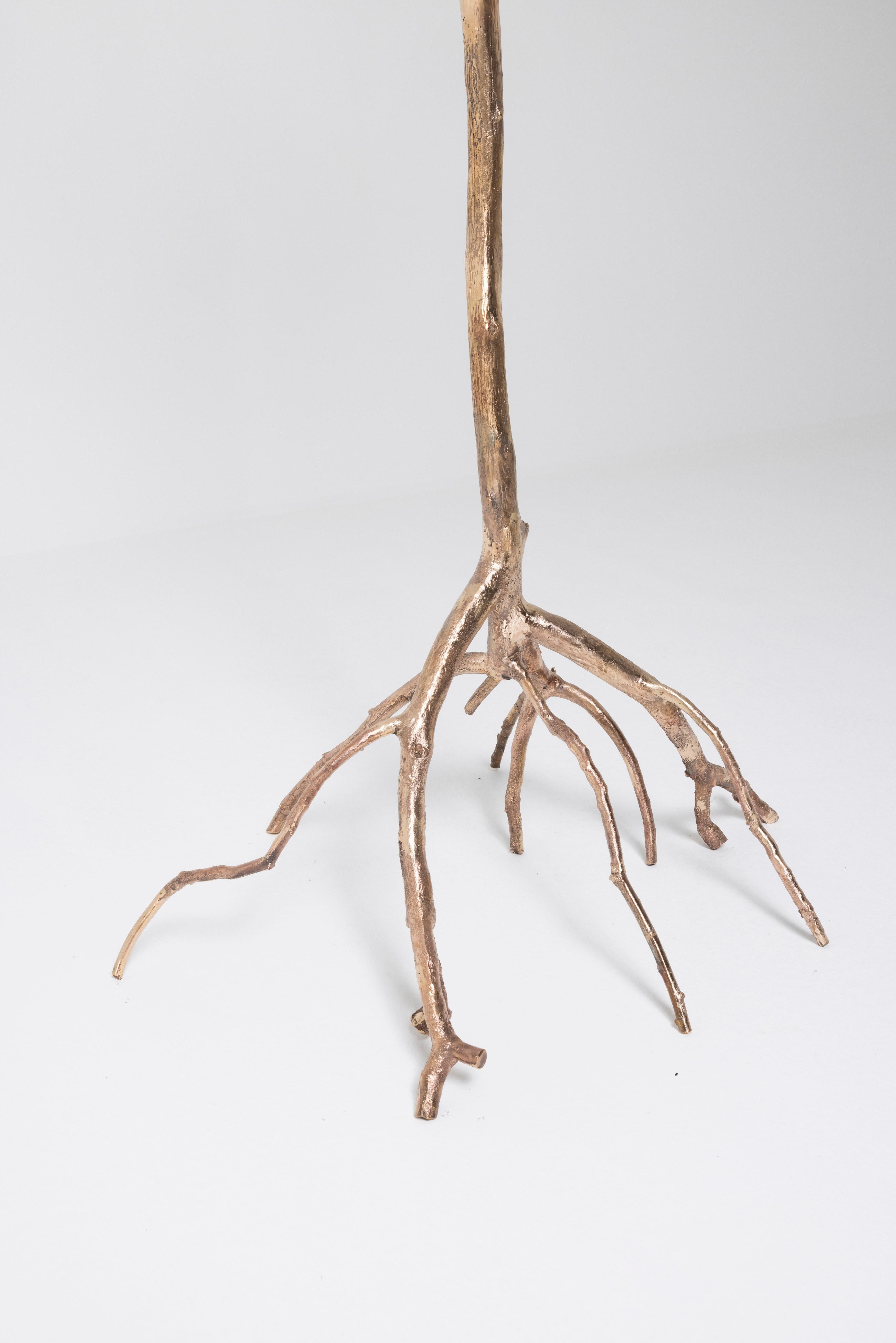 Contemporary Bronze Candlestick Tree by Clotilde Ancarani, Belgium For Sale 1