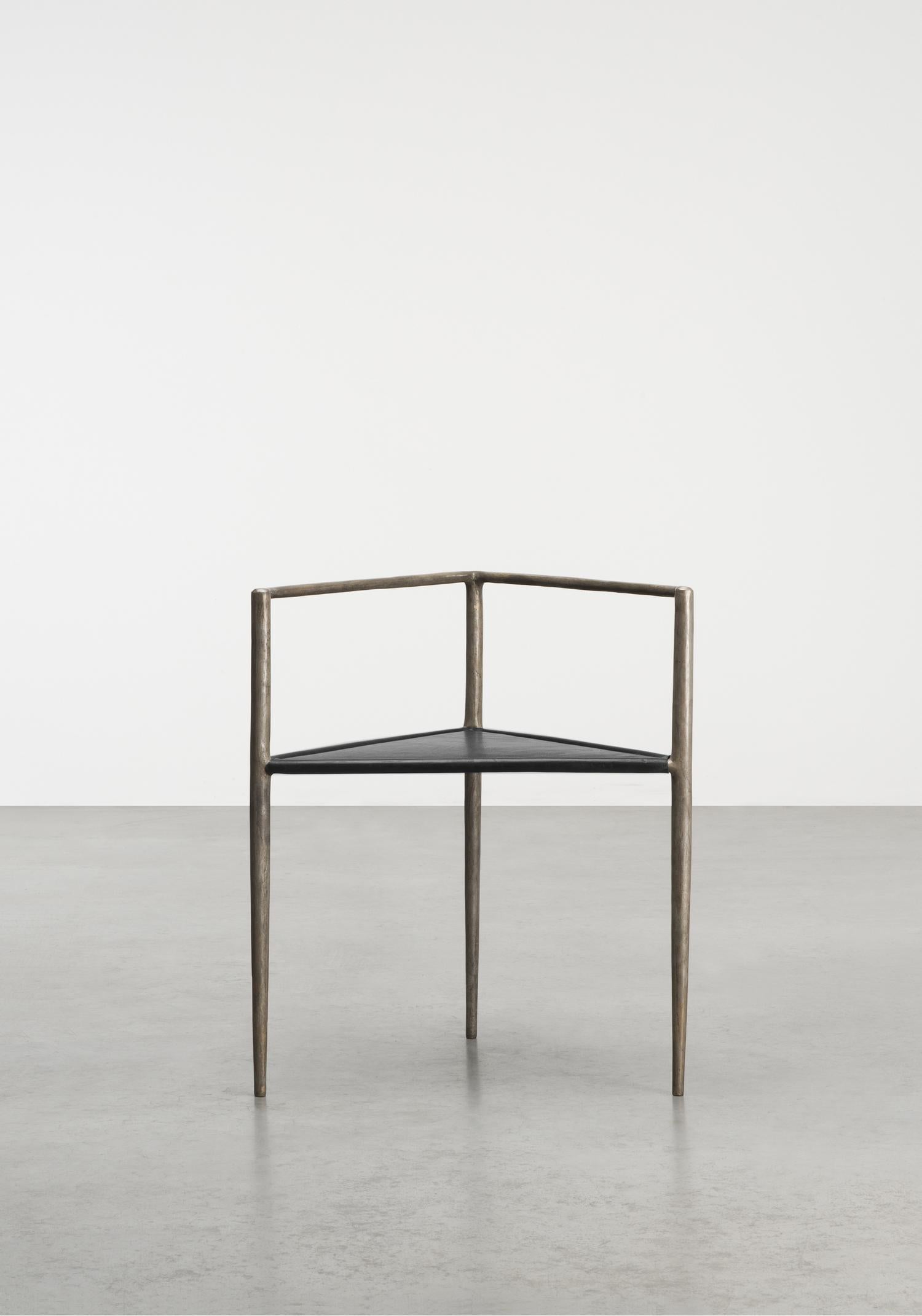 XXIe siècle et contemporain Chaise contemporaine en bronze, Alchemy Chair by Rick Owens en vente