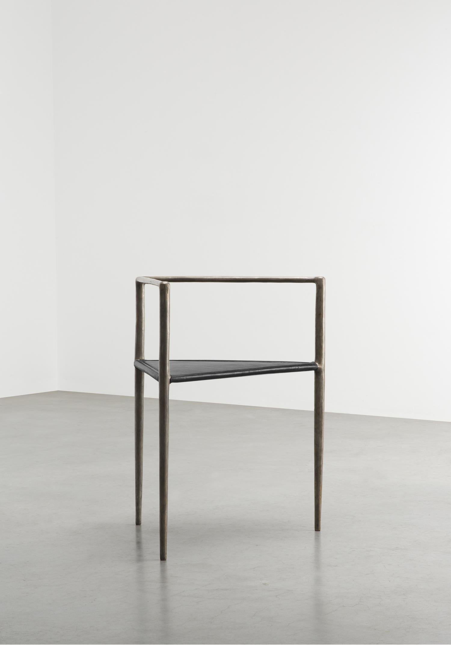 Contemporary Bronze Chair, Alchemy Chair by Rick Owens In New Condition For Sale In Warsaw, PL