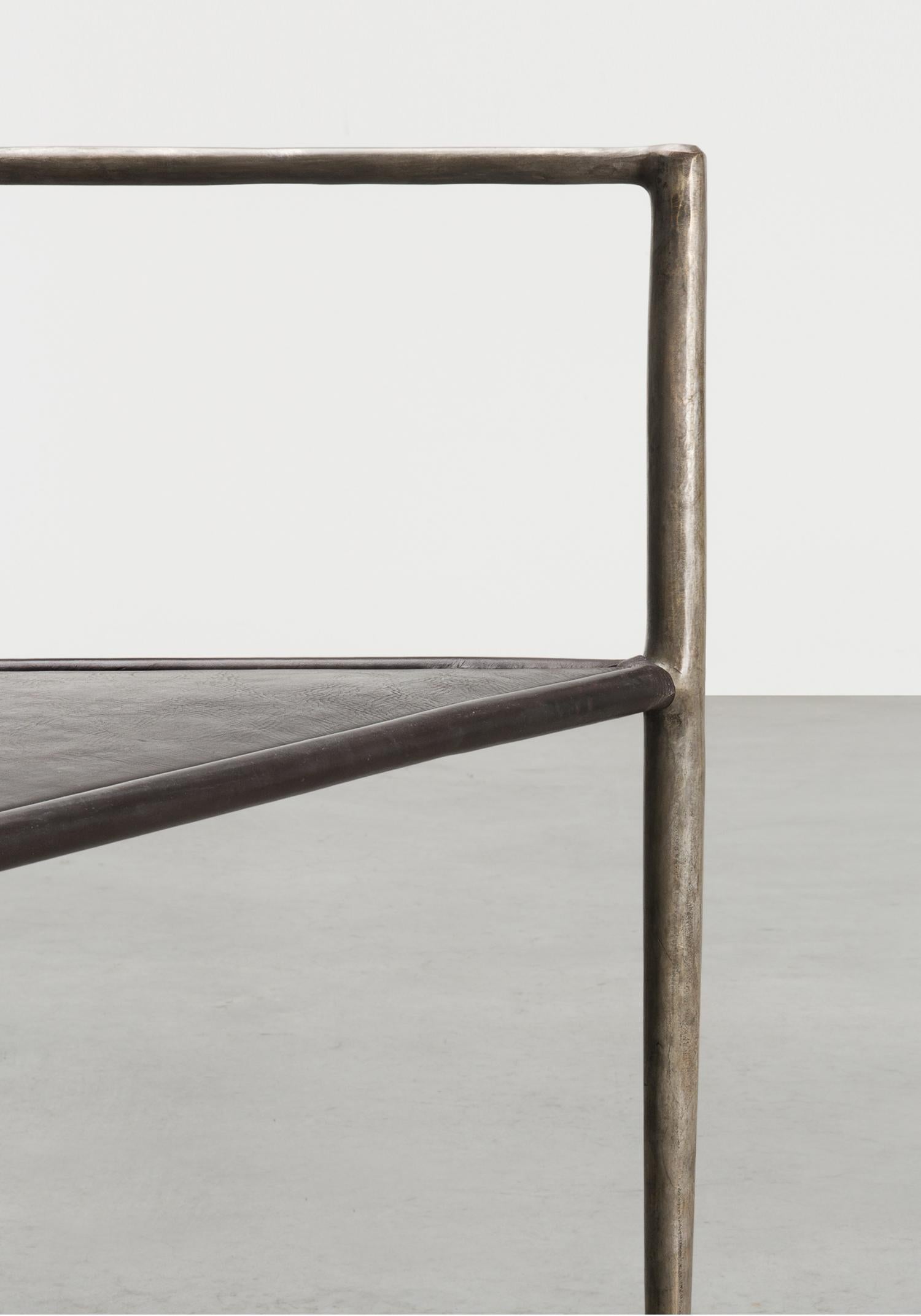 Chaise contemporaine en bronze, Alchemy Chair by Rick Owens en vente 1