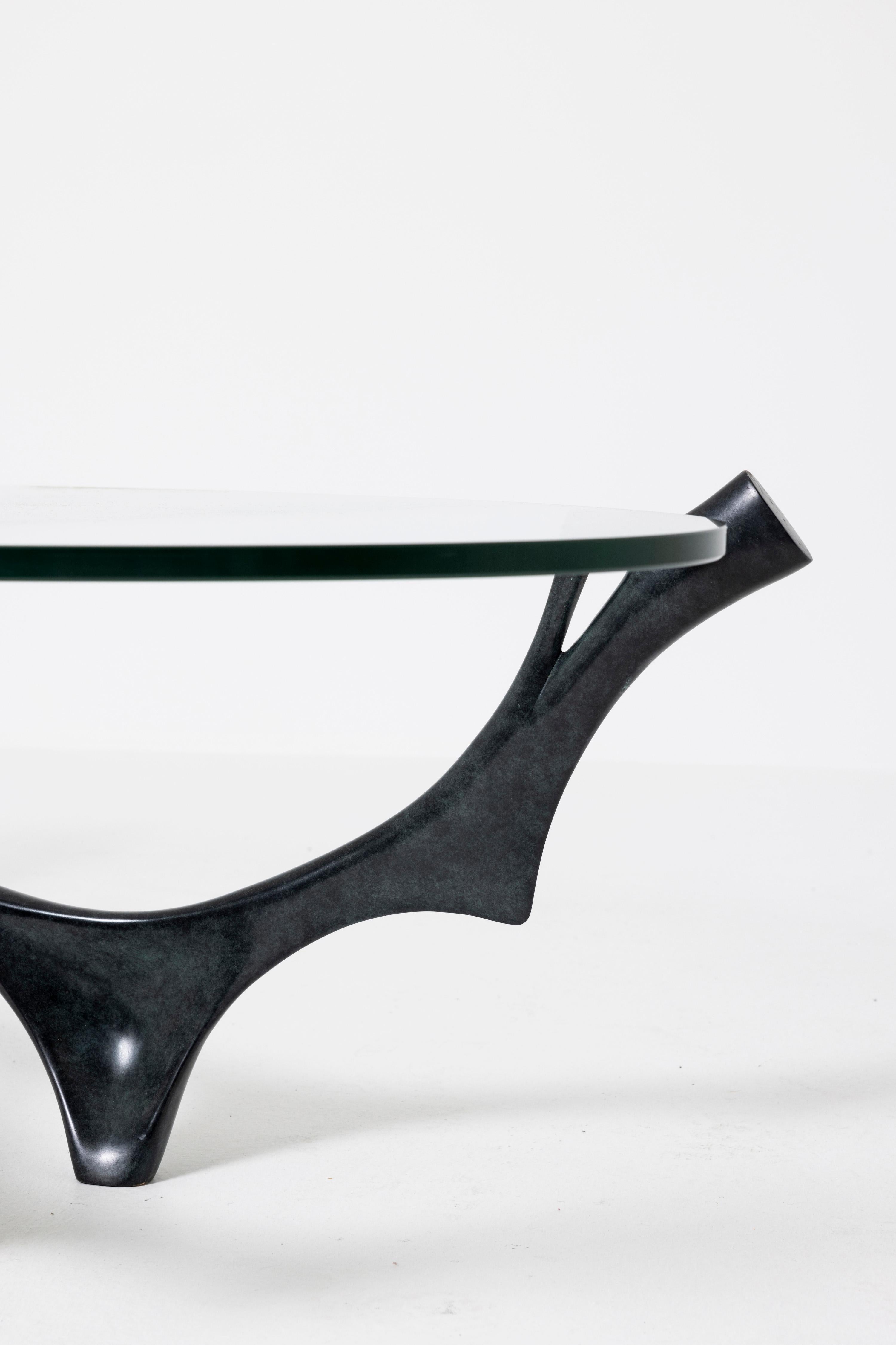 Table basse contemporaine en bronze de Pierre Salagnac Neuf - En vente à London, GB