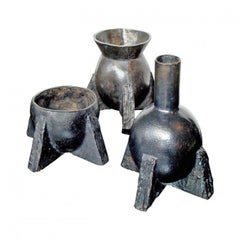 Contemporary Bronze Duck Neck Vase by Rick Owens