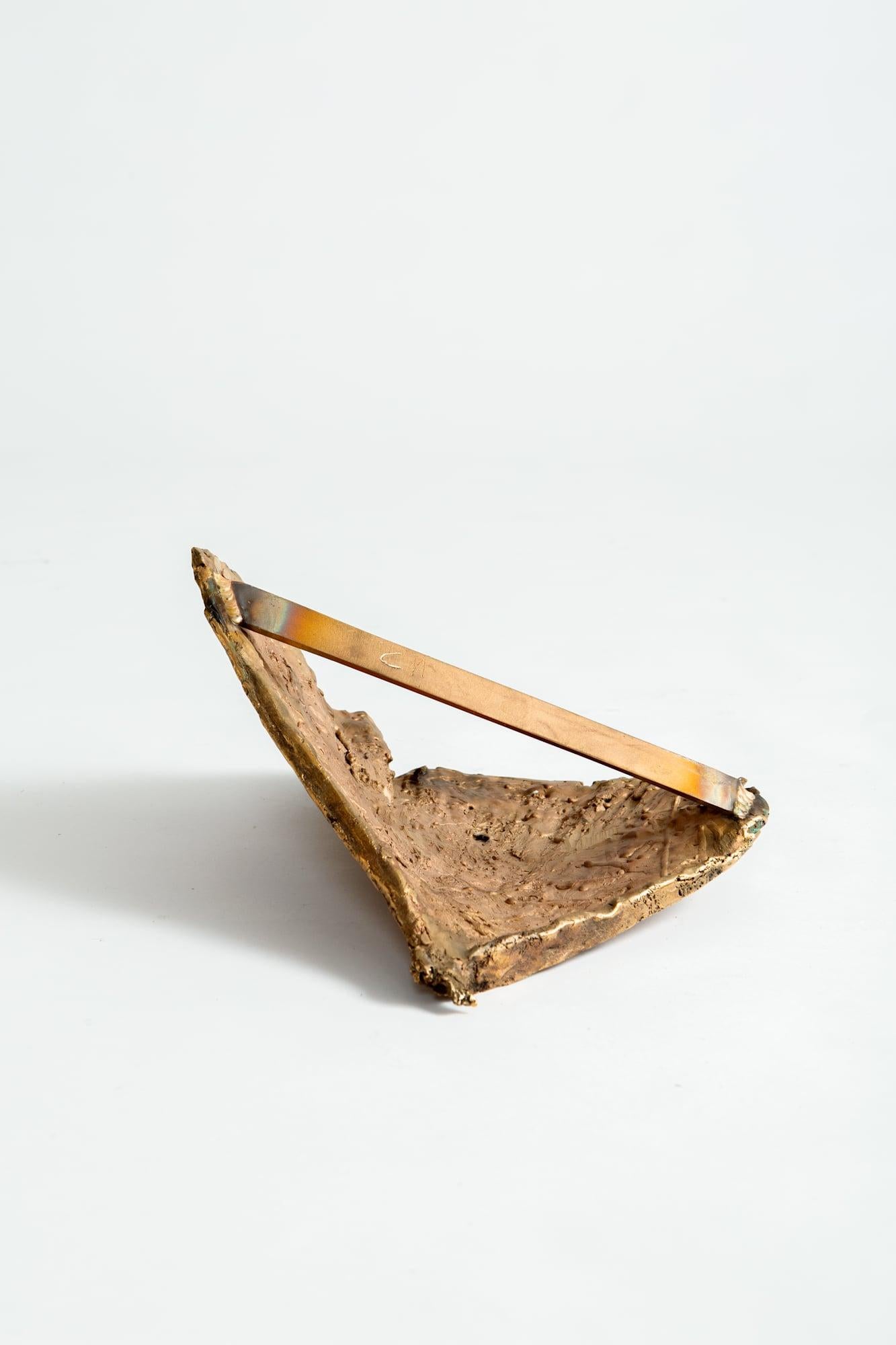 Appliques contemporaines à éventail en bronze par Clotilde Ancarani, Belgique en vente 8