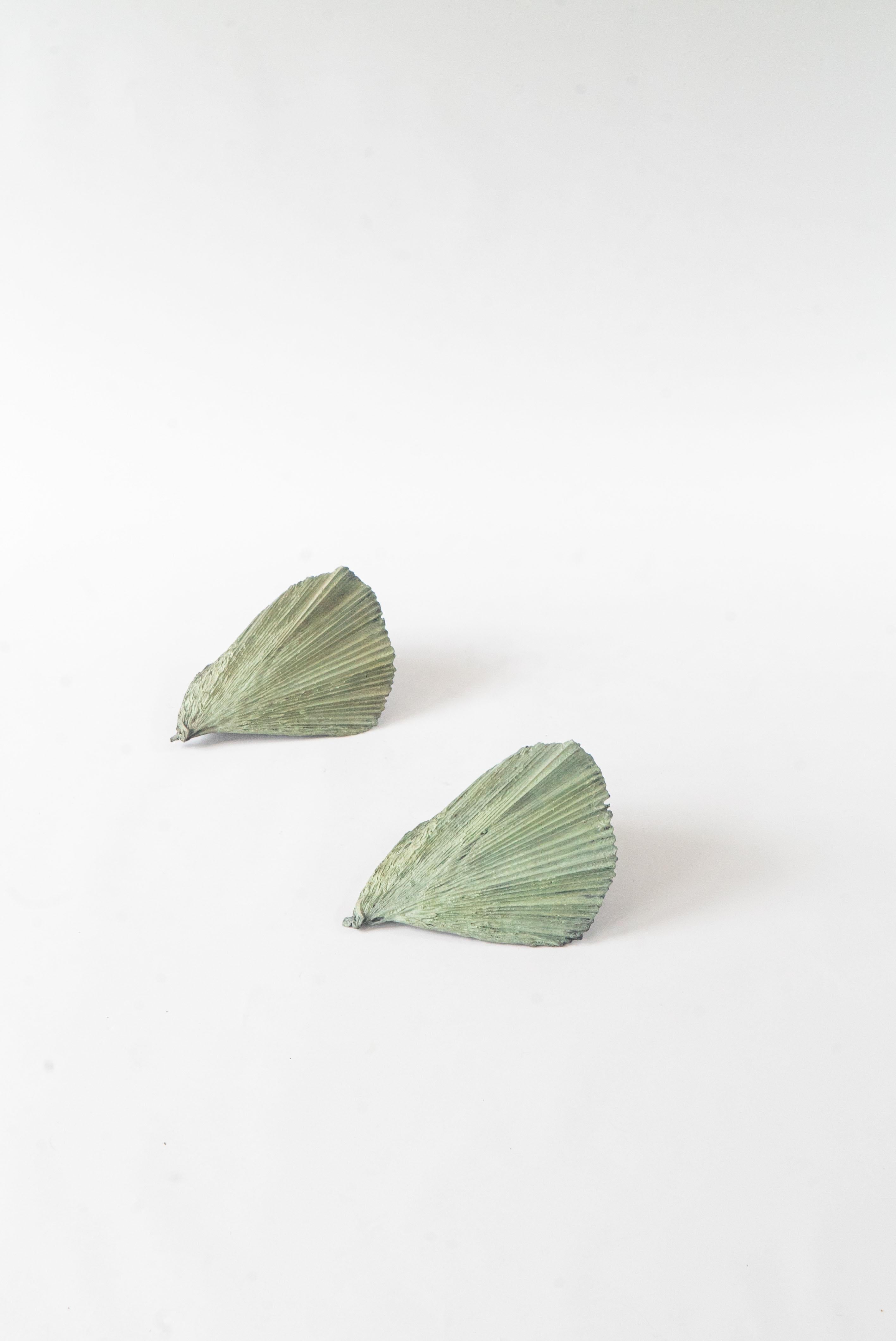 Contemporary Bronze Fan Sconces von Clotilde Ancarani, Belgien 1