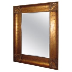 Specchio da terra contemporaneo in bronzo