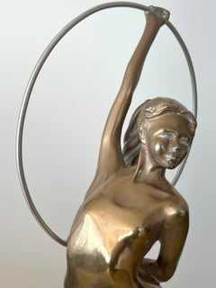 Bronze Figural Sculpture 'Christy' by Eleanor Cardozo, 2011