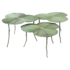 Tables gigognes contemporaines en bronze par Clotilde Ancarani
