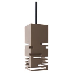 Contemporary Bronze Pendelleuchte, 'Bronze Lantern'