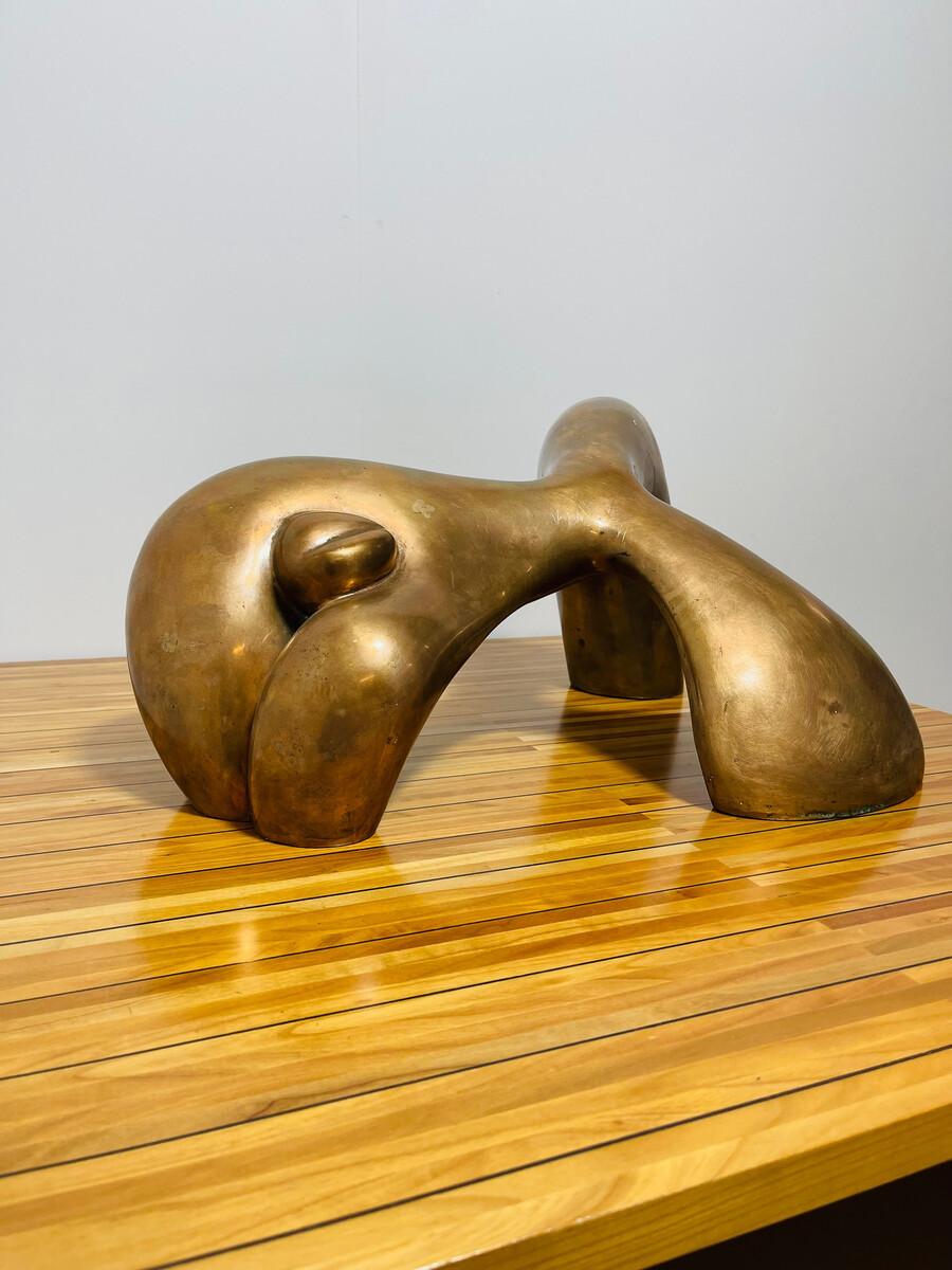 Contemporary bronze sculpture by Boschetti, Italy.