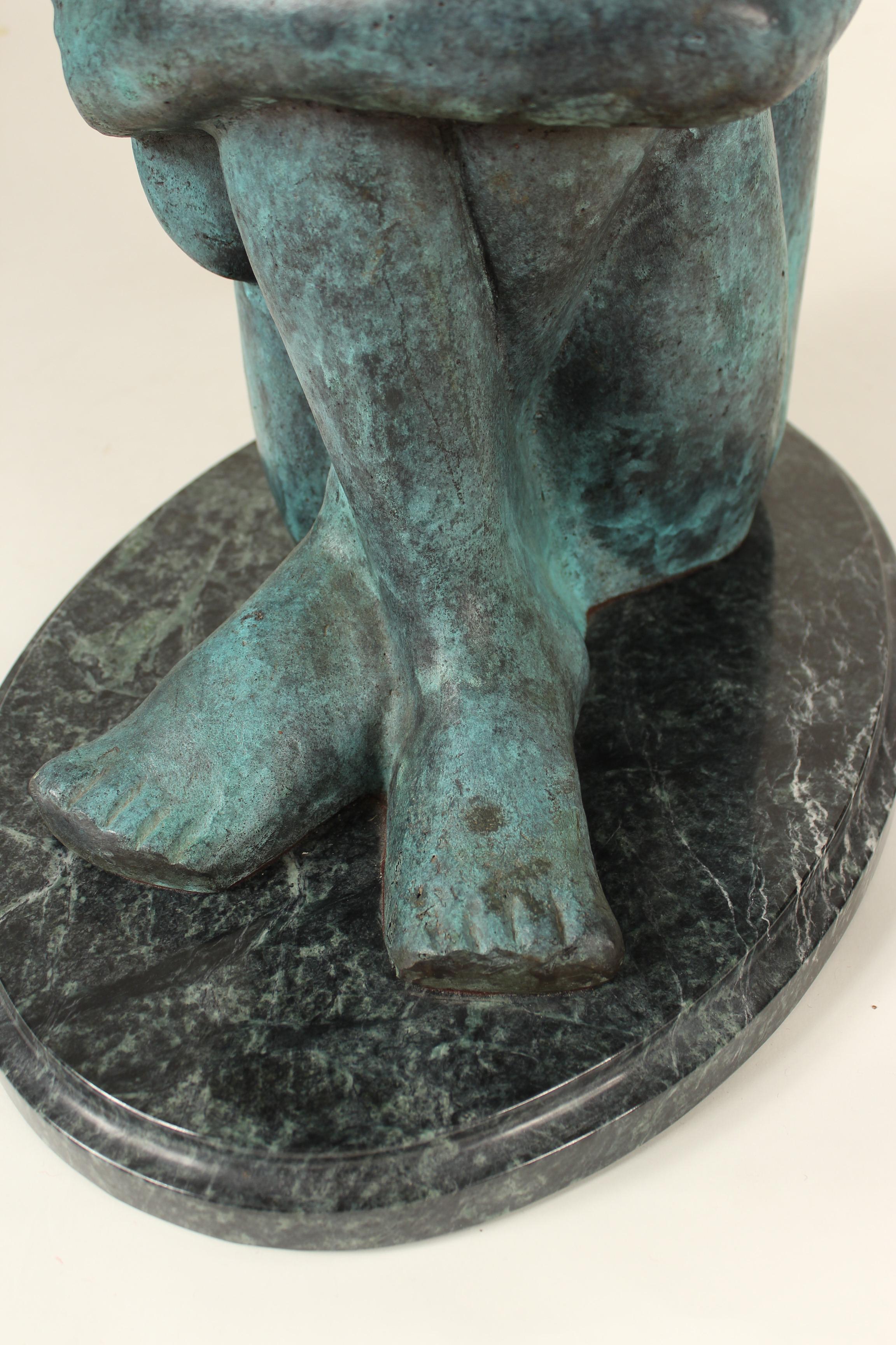 Contemporary Bronze Sculpture by Victor Salmones 3