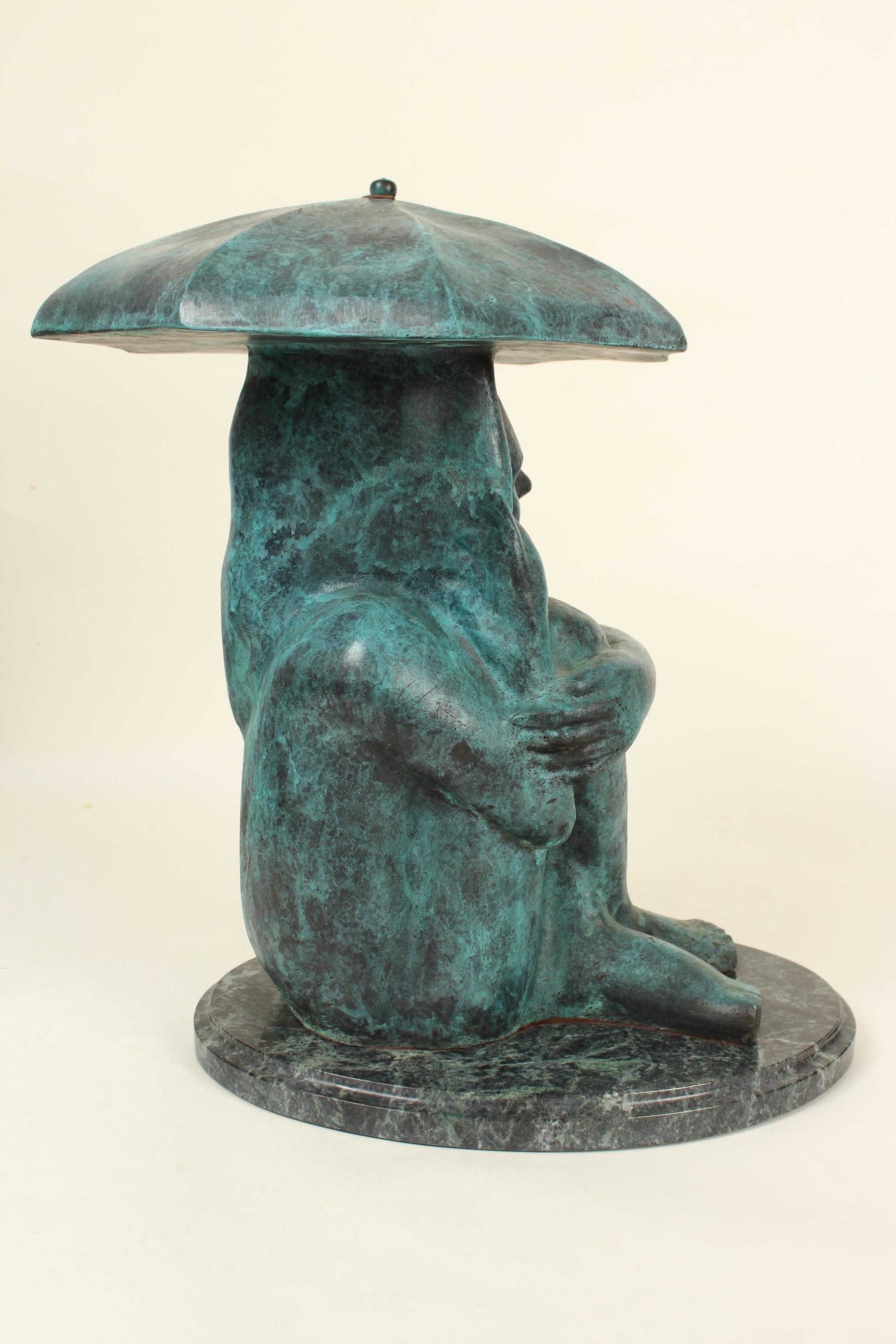 Modern Contemporary Bronze Sculpture by Victor Salmones