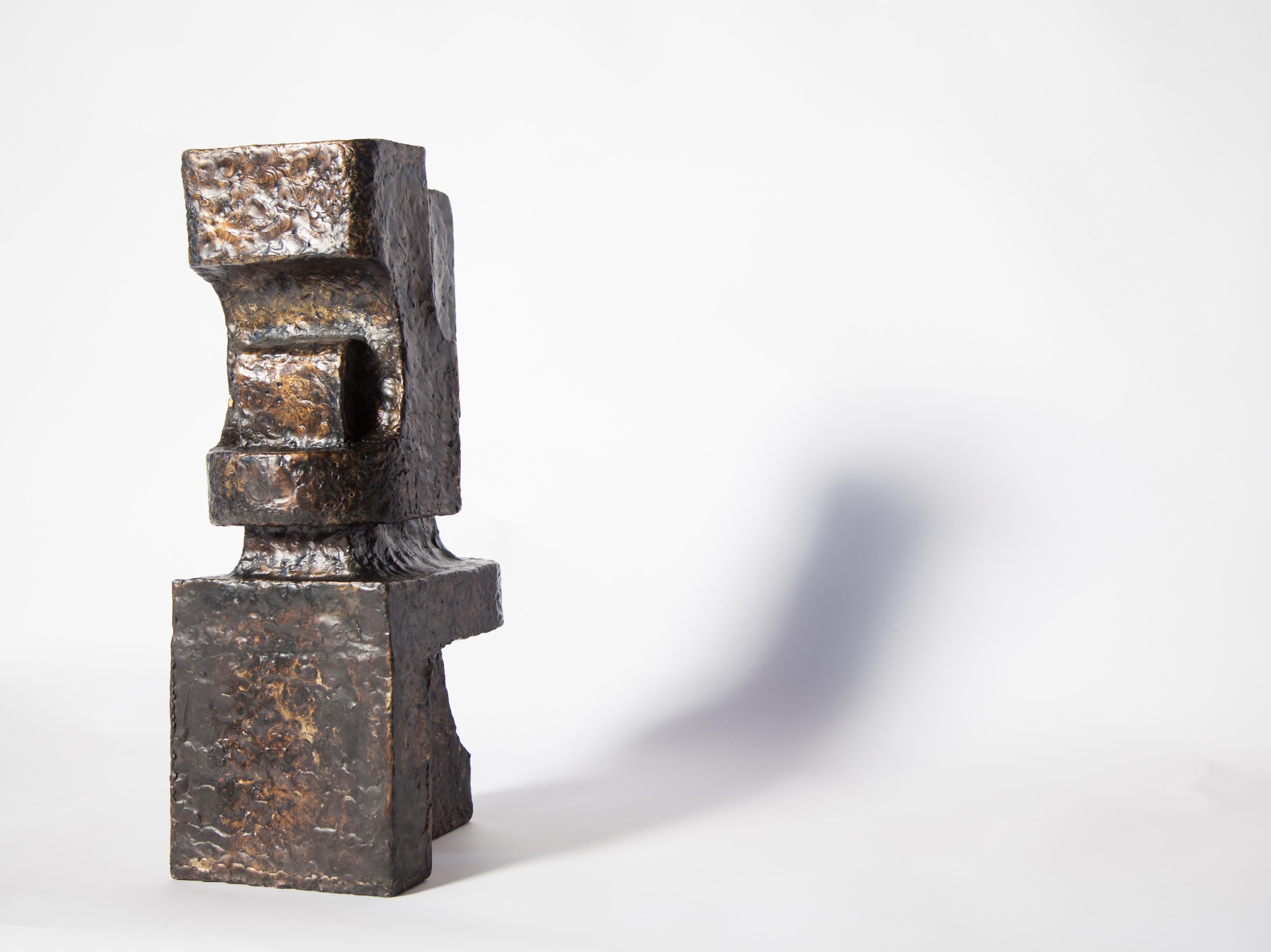Forgiato Scultura contemporanea in bronzo 