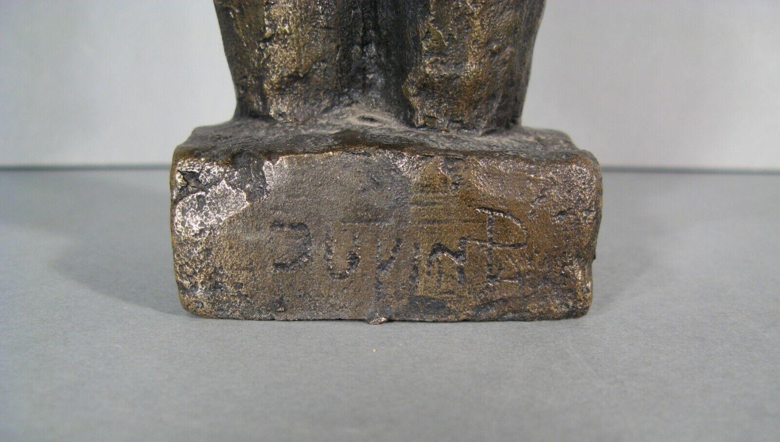 French Contemporary Bronze Sculpture of Pregnant Woman by Paul Juvin - 1Y200