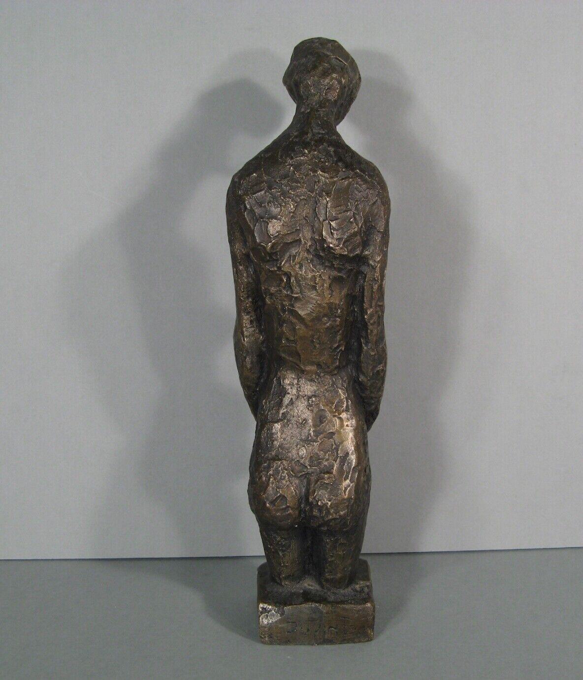 Contemporary Bronze Sculpture of Pregnant Woman by Paul Juvin - 1Y200 1