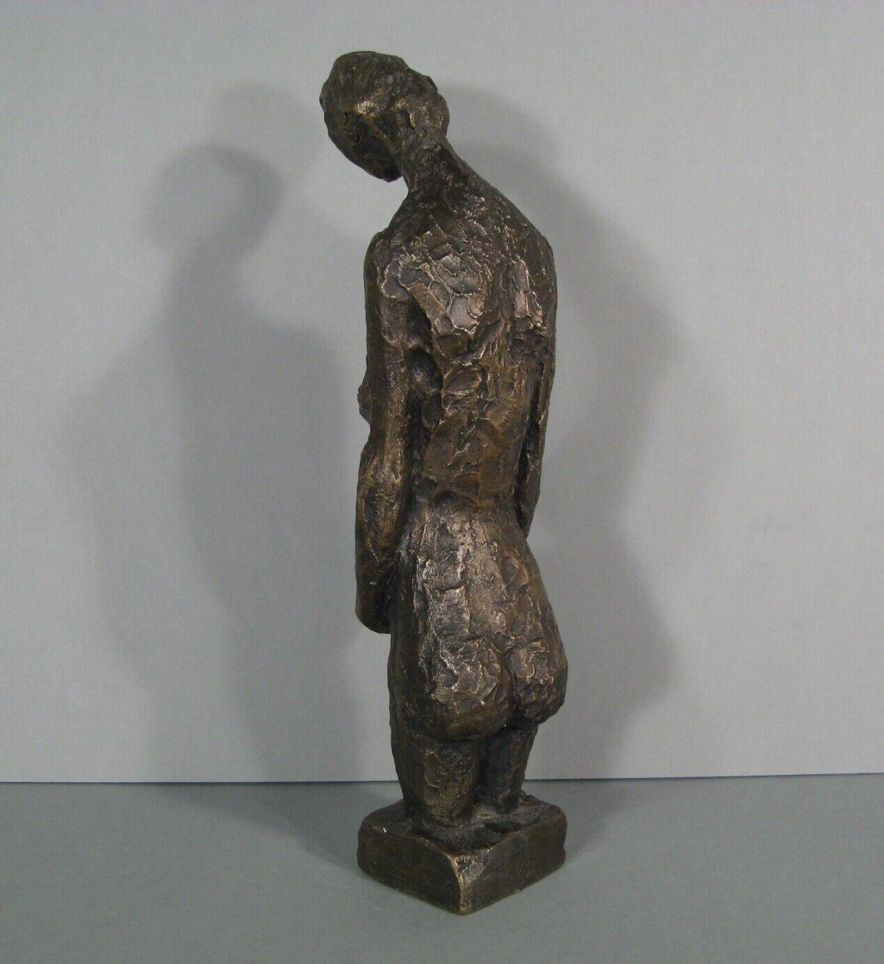 Contemporary Bronze Sculpture of Pregnant Woman by Paul Juvin - 1Y200 2