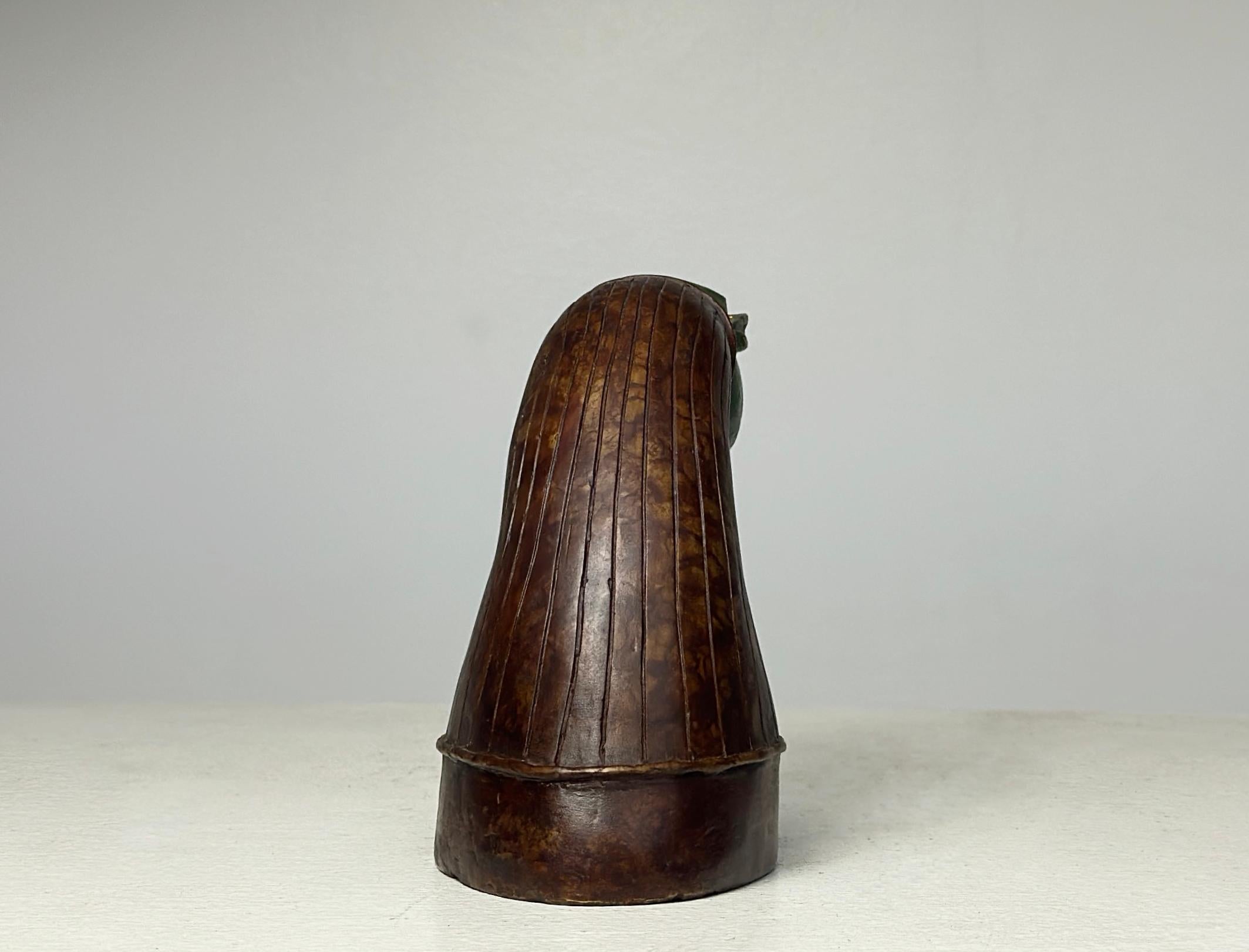 Cast Contemporary Bronze Sculpture, 'Timeless Seer' by Tori Hermes For Sale